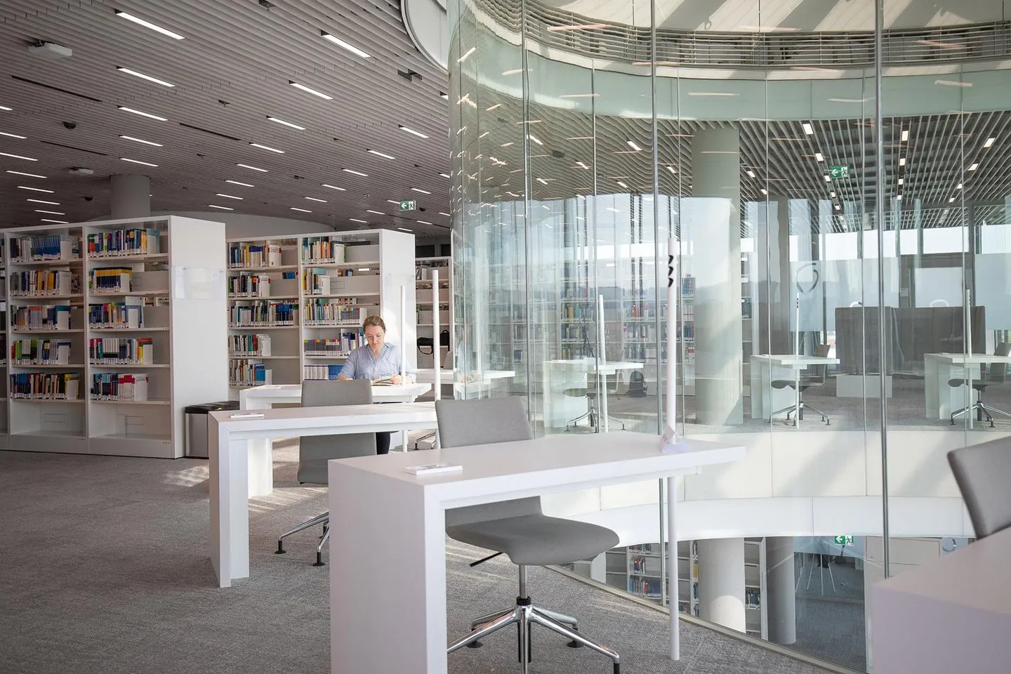 Bibliothek auf dem Campus der DHBW Heilbronn