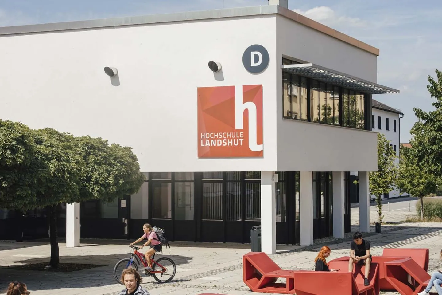 Der Campus der Hochschule Landshut