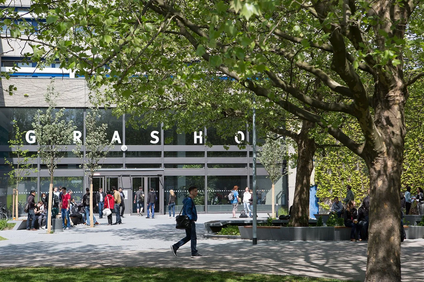 Das Haus Grashof am Campus der Berliner Hochschule für Technik