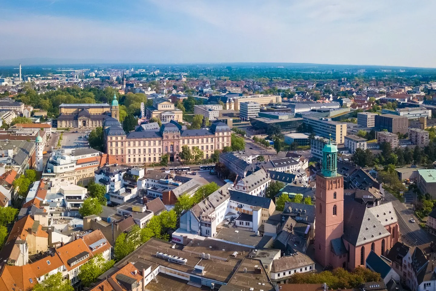 Darmstadt von oben