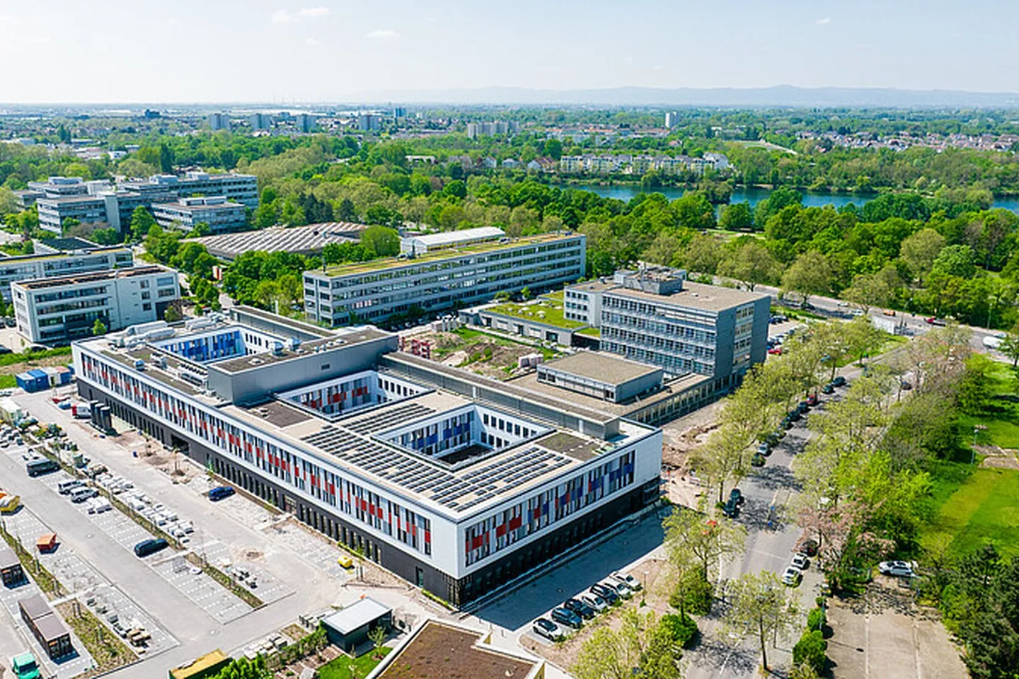 Der Campus der HWG Ludwigshafen