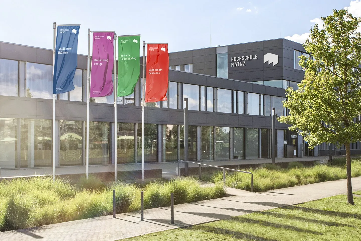 Campus der Hochschule Mainz