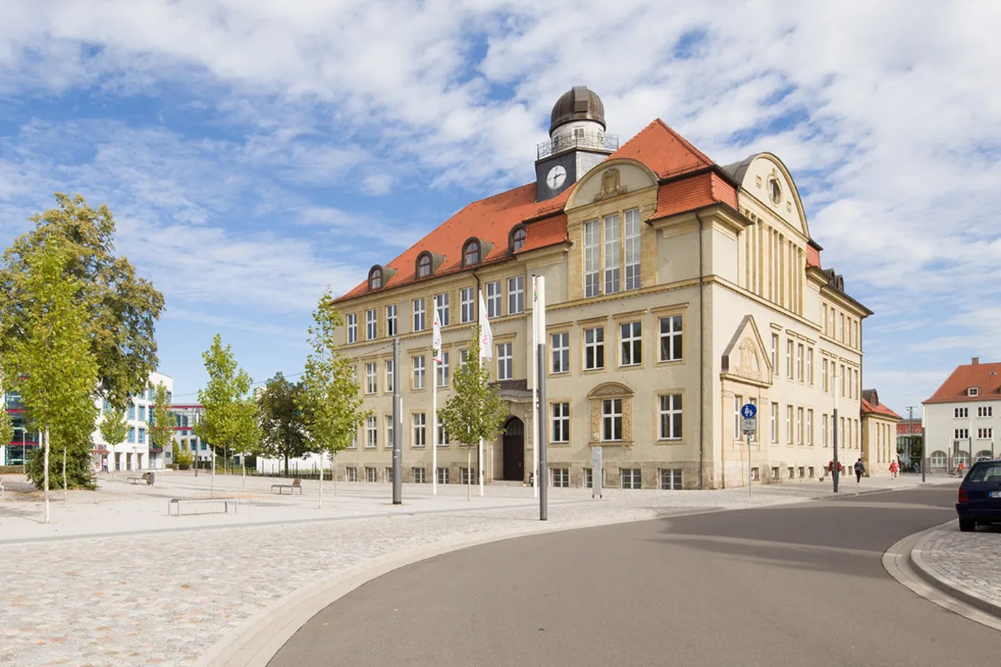 Der Standort Dessau der Hochschule Anhalt