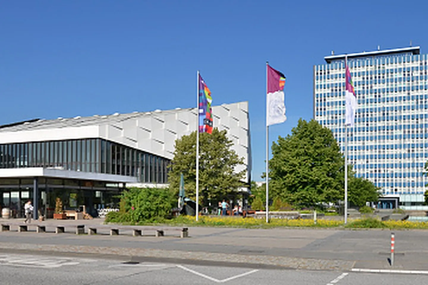 Der Campus der Uni Kiel
