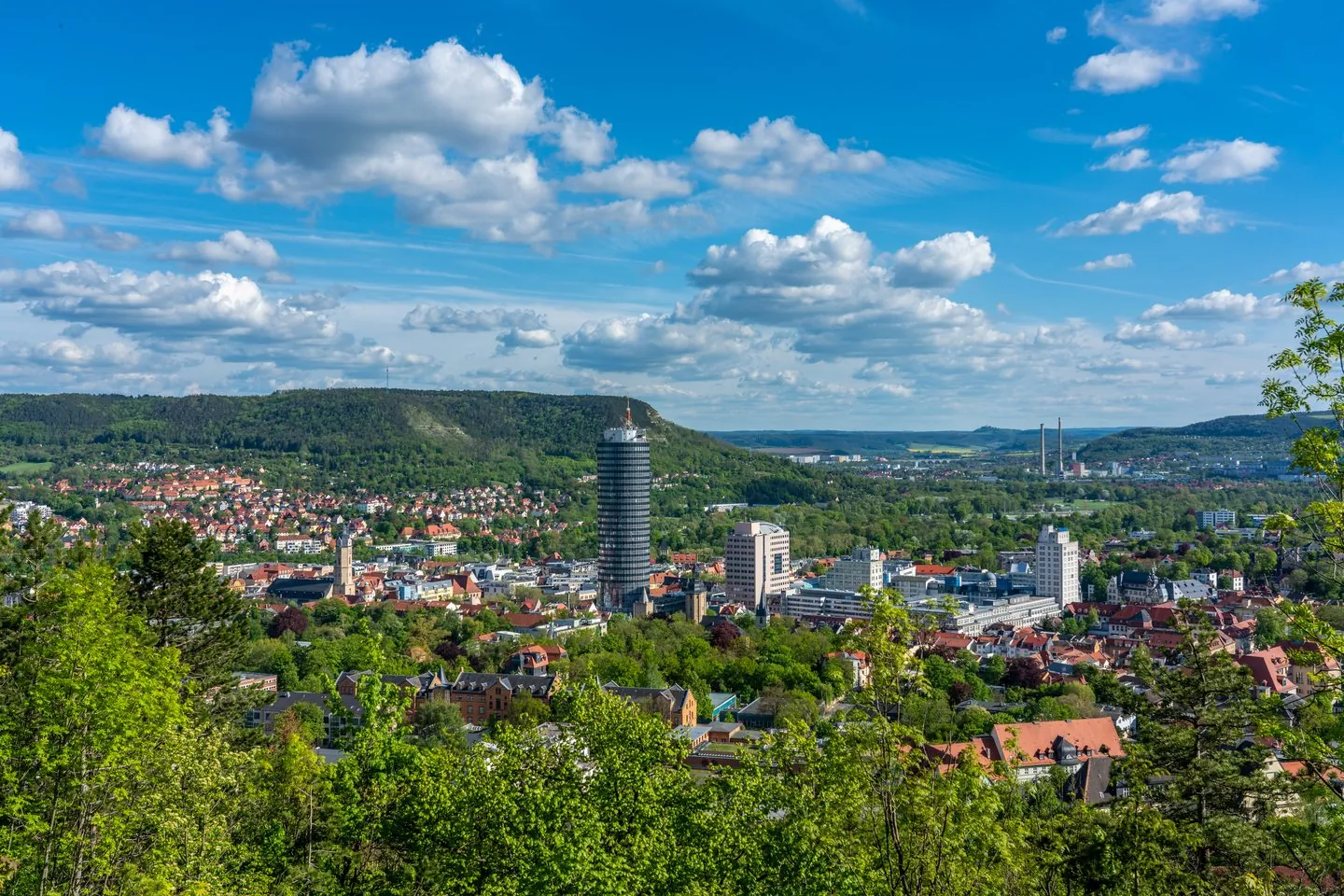 Stadt im Grünen – Blick über Jena